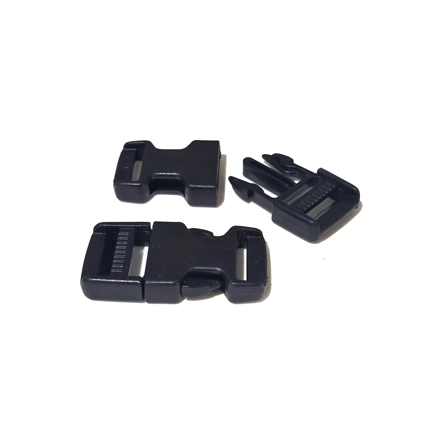 Nauhalukko 20mm 2kpl - Musta