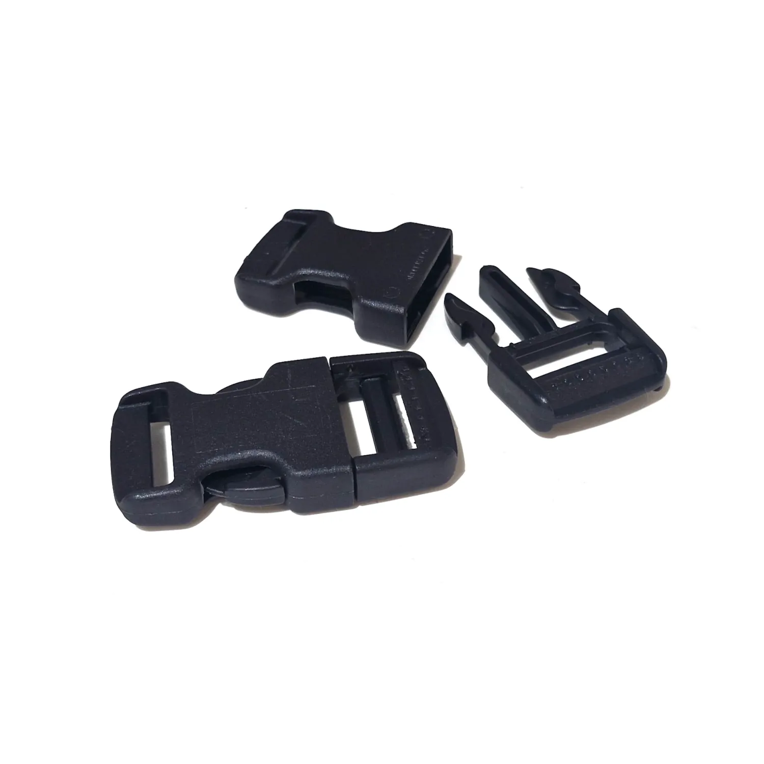 Nauhalukko 25mm 2kpl - Musta