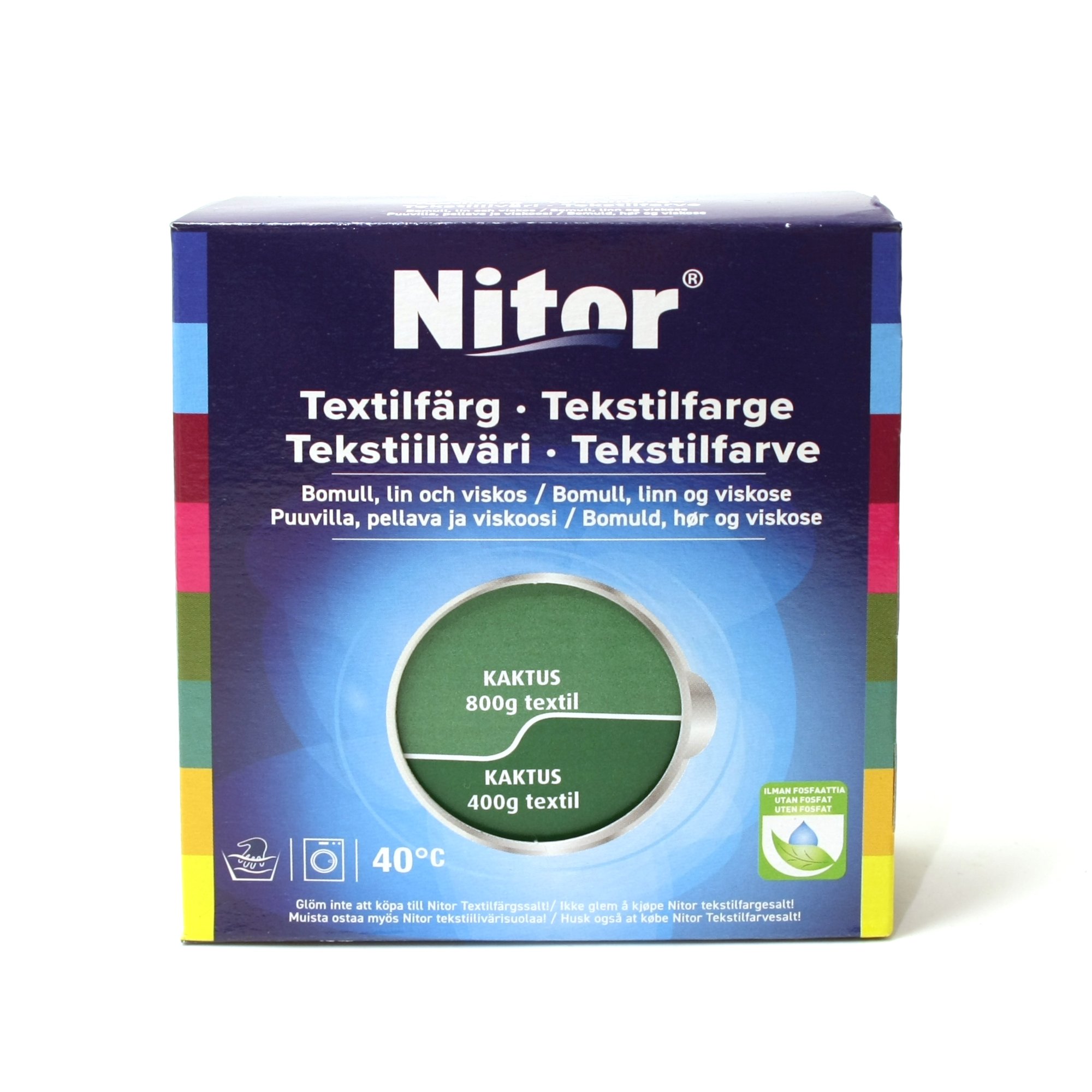 Nitor Tekstiiliväri 75ml - Kaktus