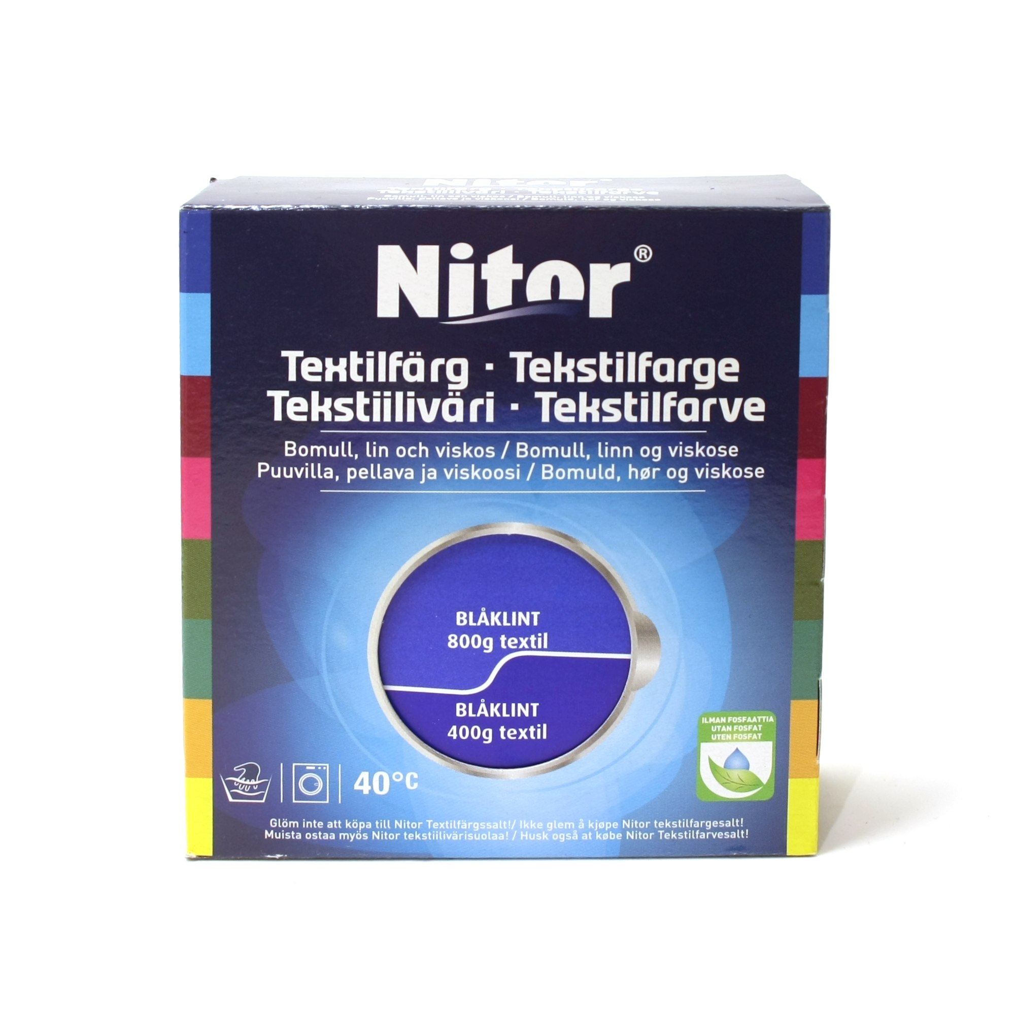 Nitor Tekstiiliväri 75ml - Kirkkaansininen