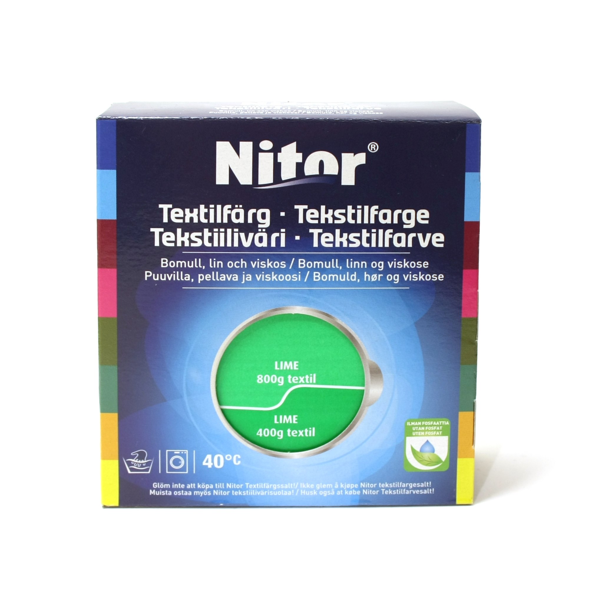 Nitor Tekstiiliväri 75ml - Lime