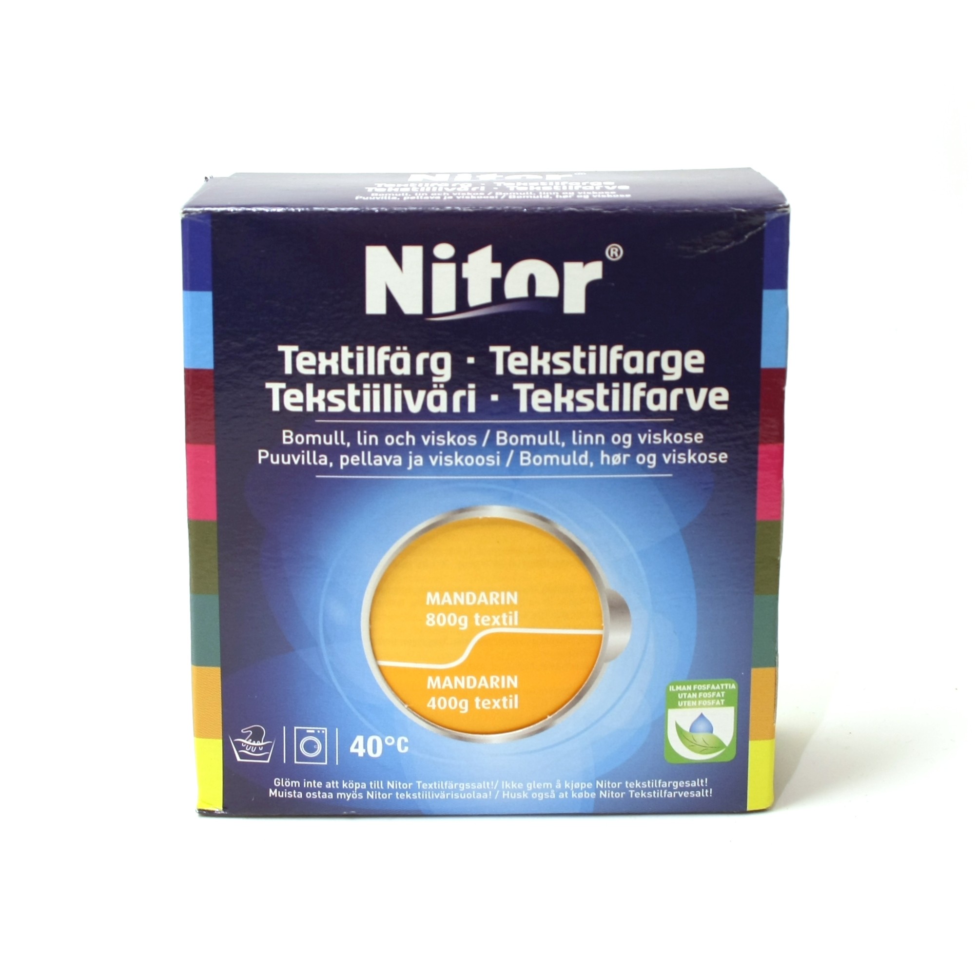 Nitor Tekstiiliväri 75ml - Mandariini