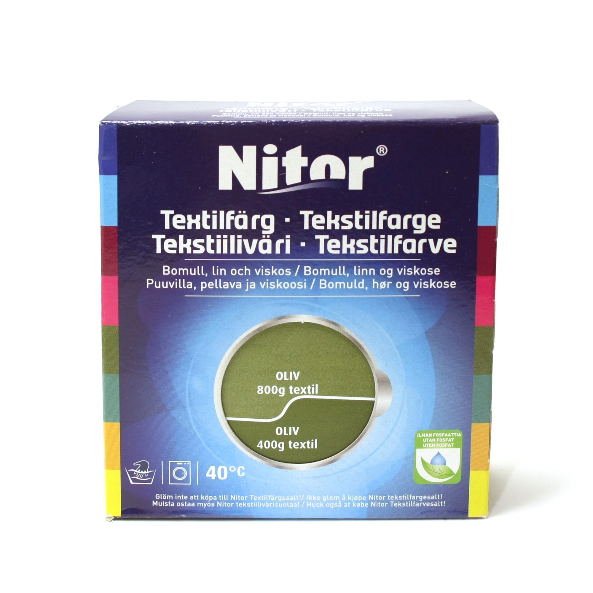 Nitor Tekstiiliväri 75ml - Oliivi