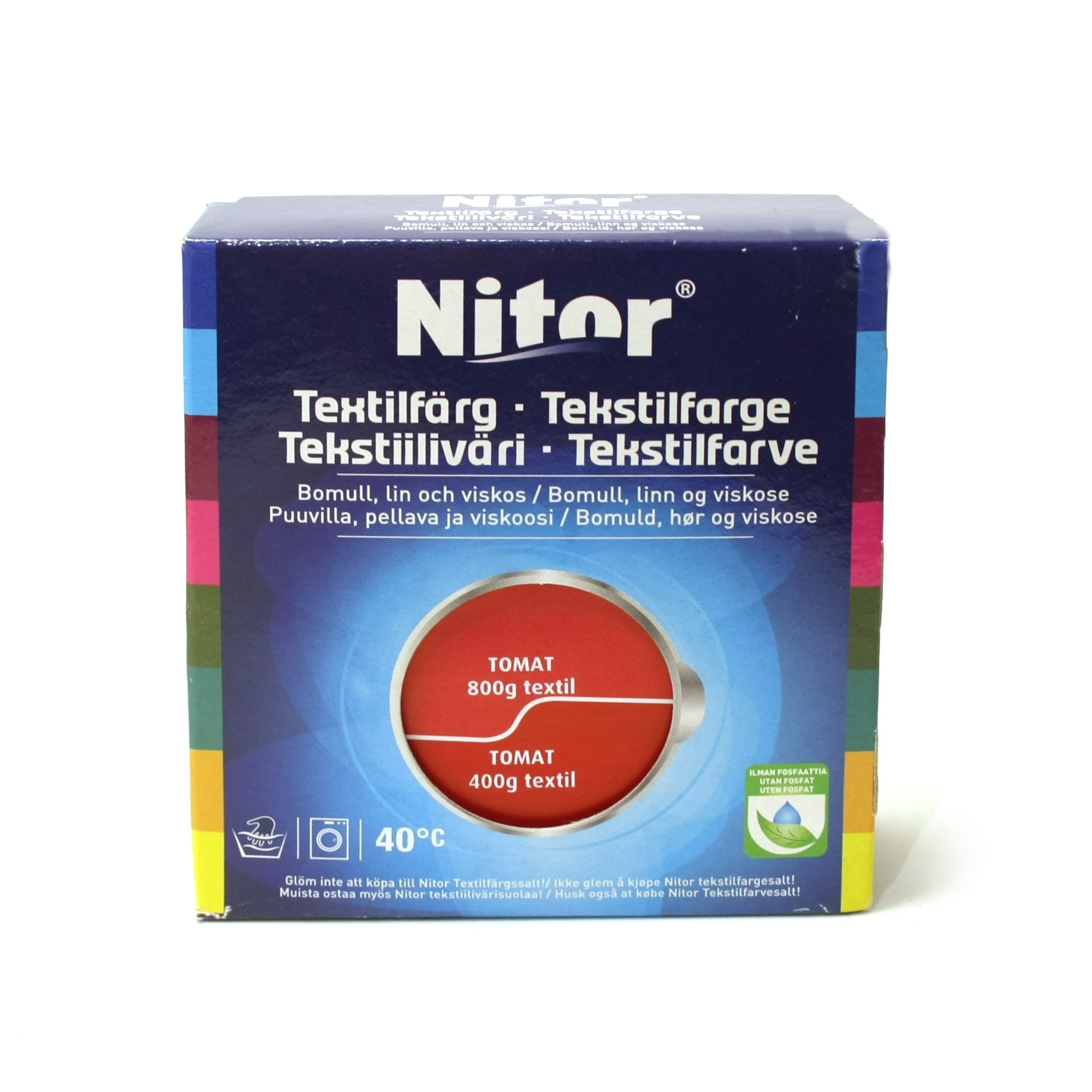 Nitor Tekstiiliväri 75ml - Tomaatti