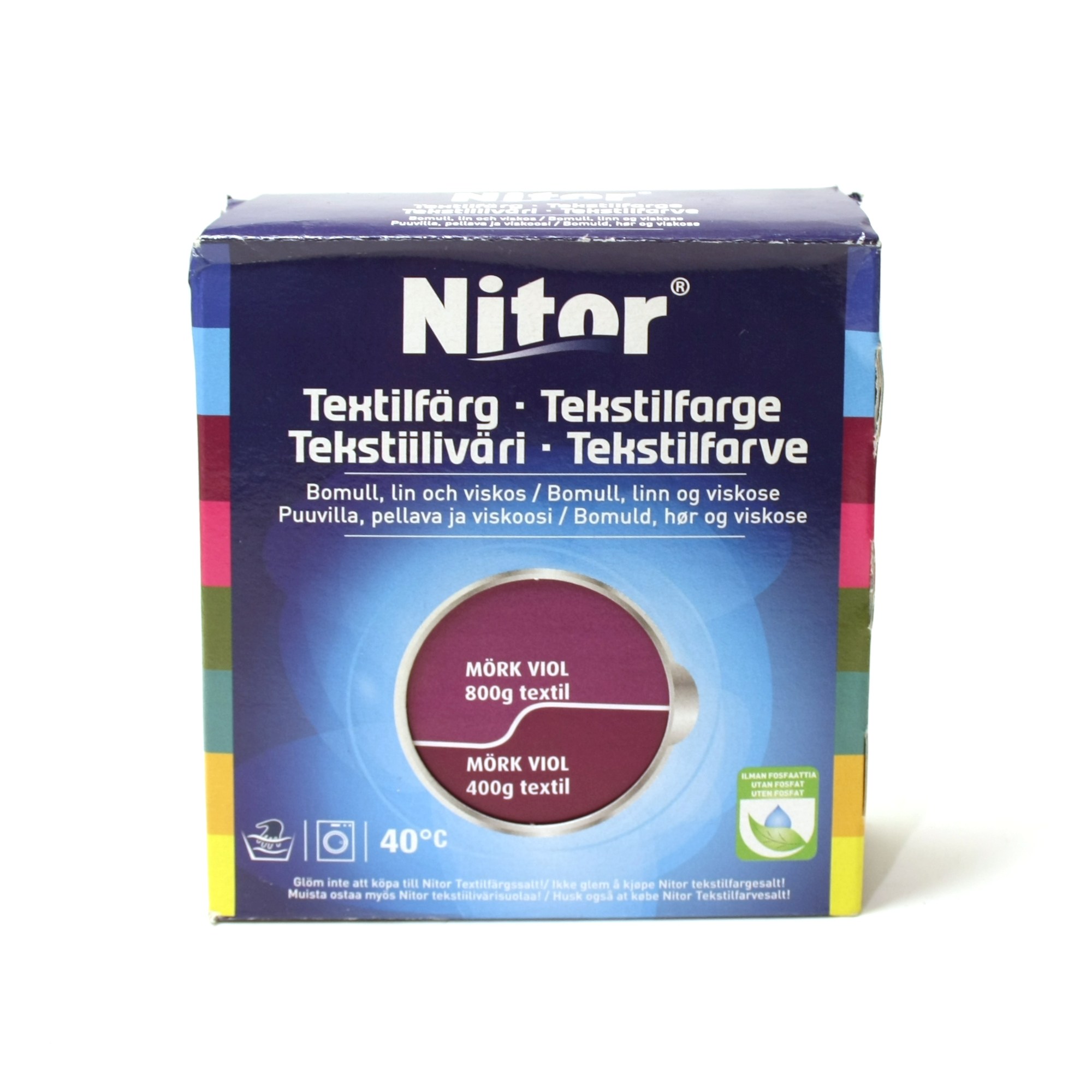 Nitor Tekstiiliväri 75ml - Tummavioletti