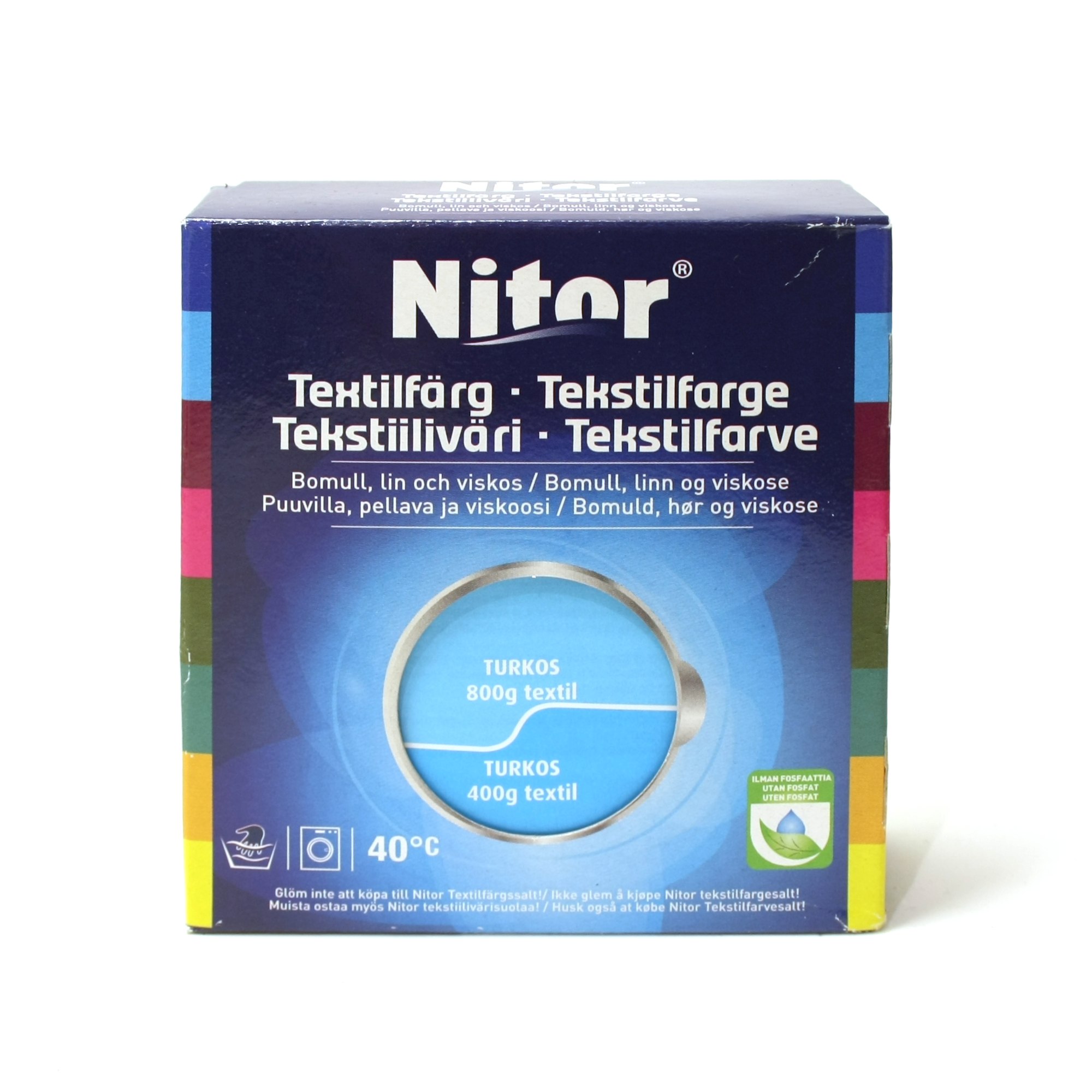 Nitor Tekstiiliväri 75ml - Turkoosi