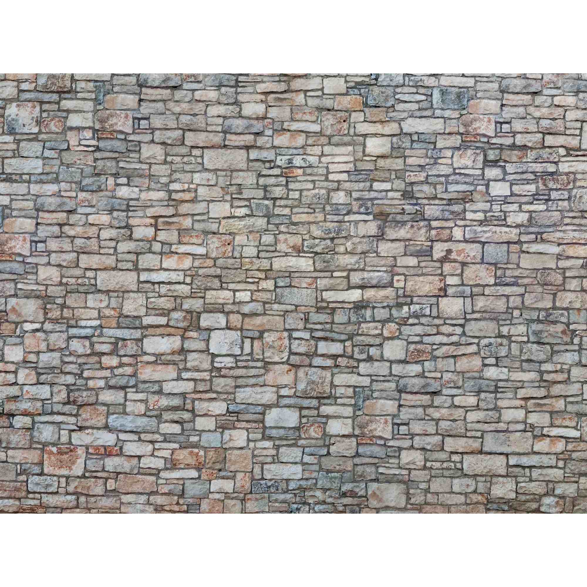 3D Kuviokartonki - Quarrystone Wall
