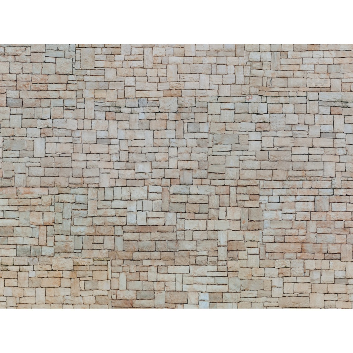 3D Kuviokartonki - Lime Stone Wall