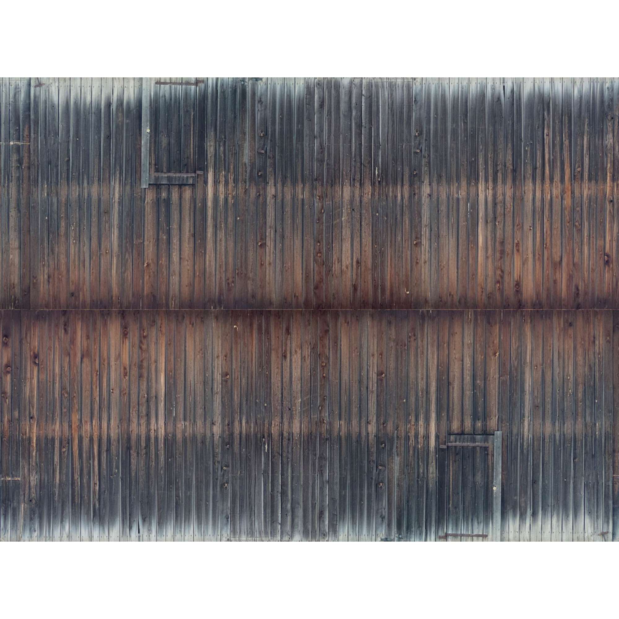 3D Kuviokartonki - Timber Wall Weathered