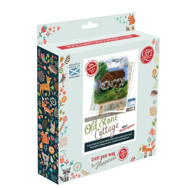 Neulahuovutuspakkaus - Mini Masterpiece - Old Stone Cottage - Image 5