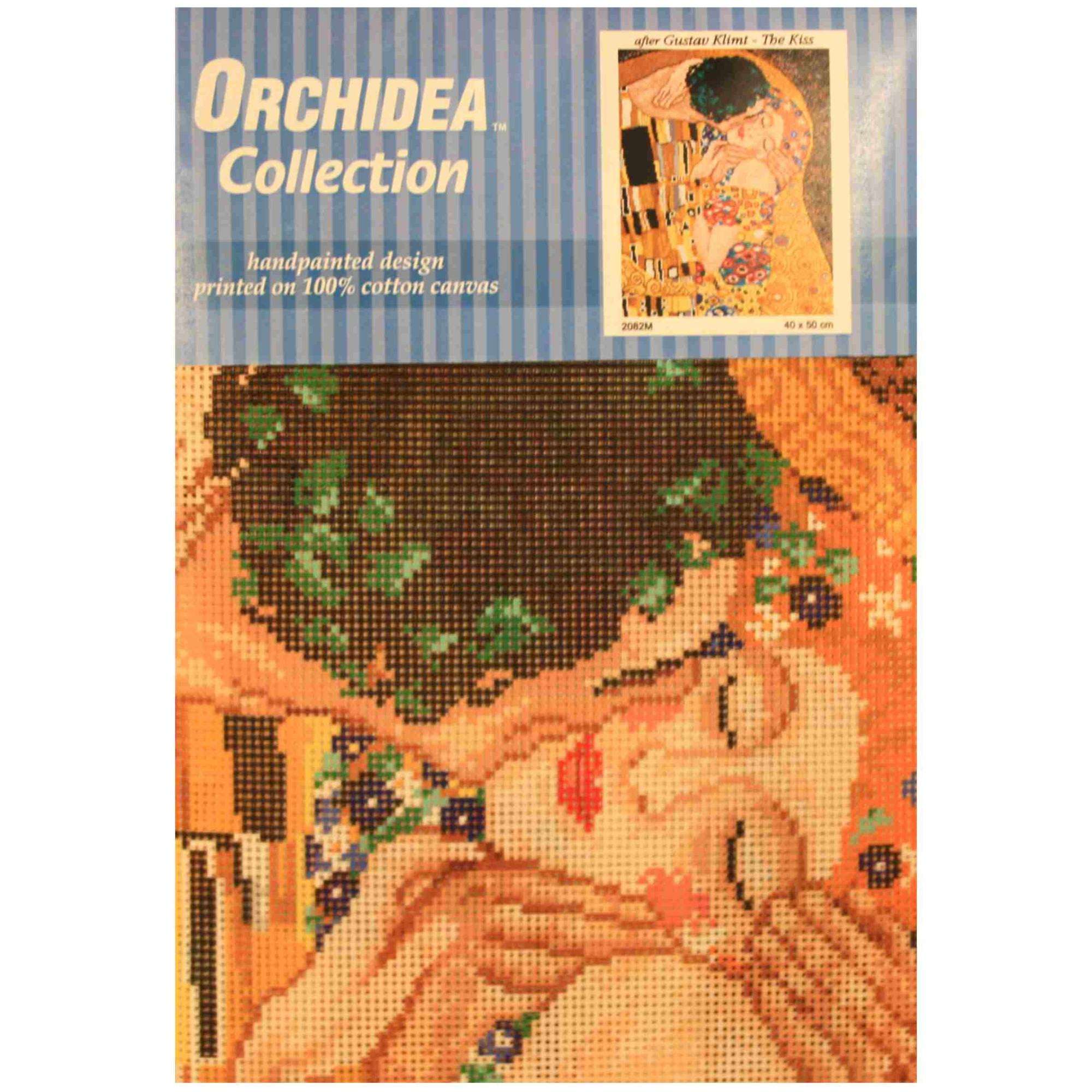 Alternative view of Painettu kanavakangas - The Kiss