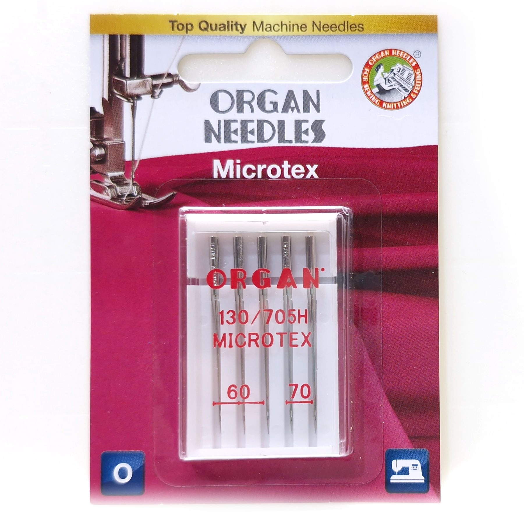 Organ Needles  - Microtex 60-70