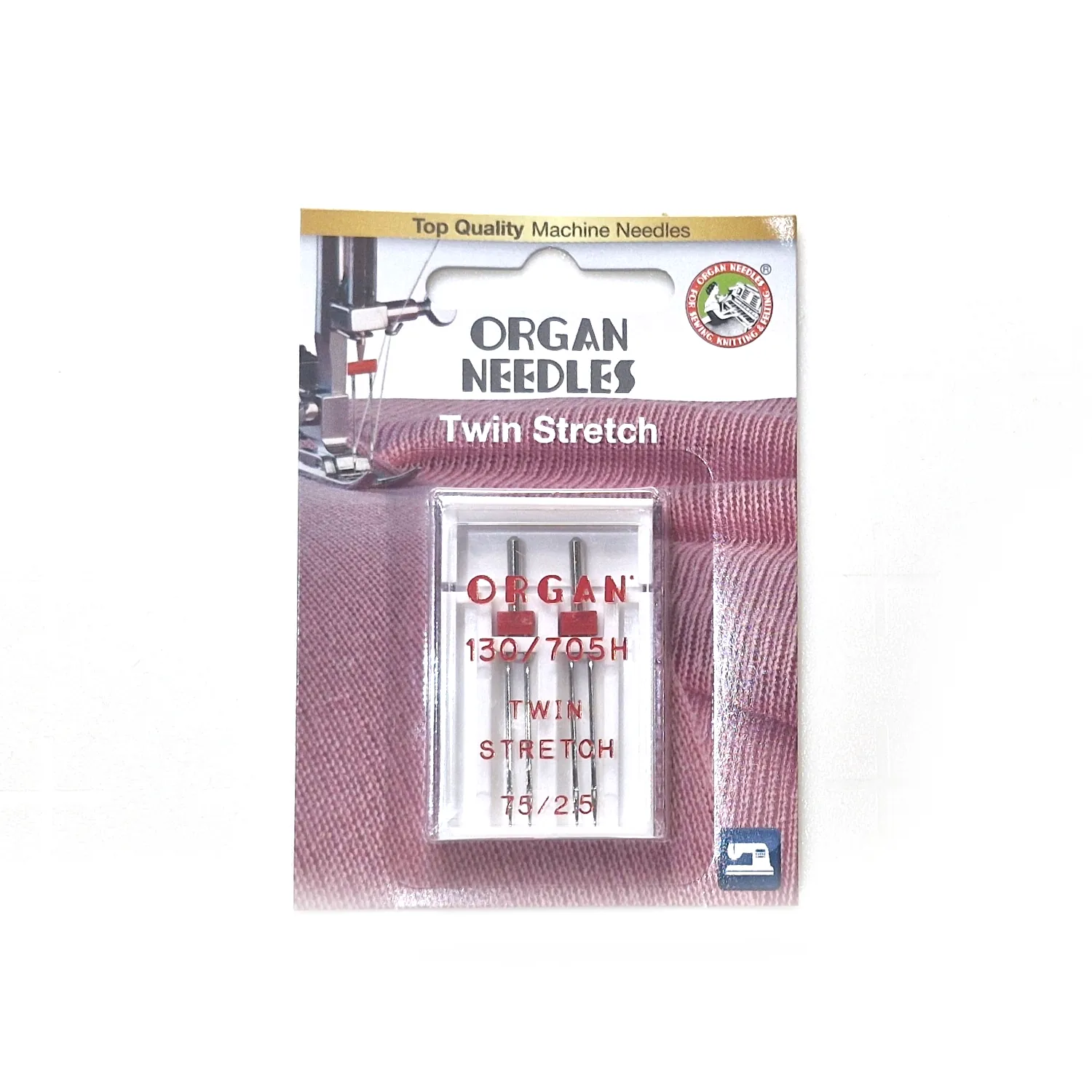 Organ Needles - Twin Stretch 75/2,5 2kpl