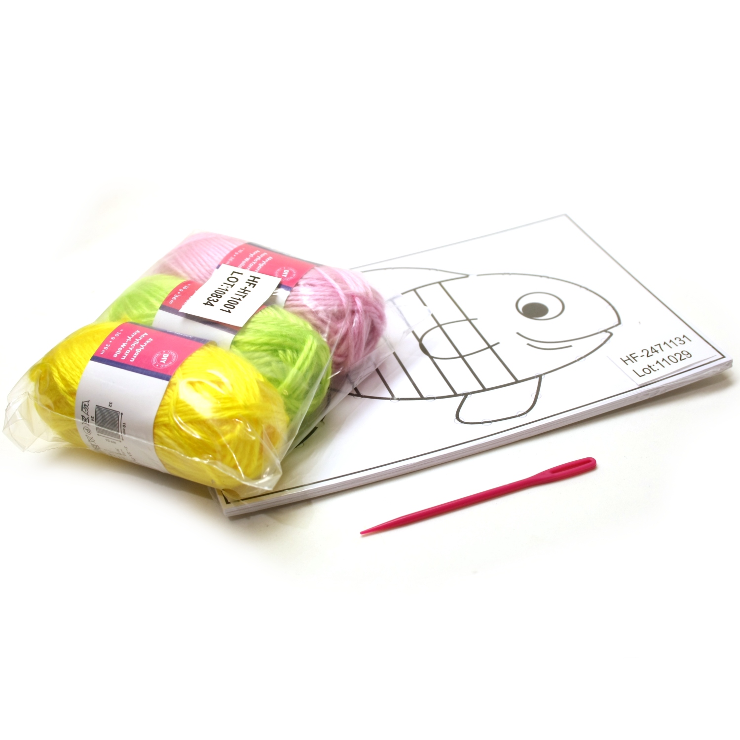 pahvinen ompelukuvasetti