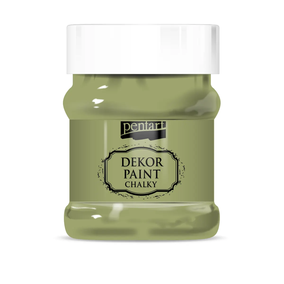 Dekor Paint Chalky 230ml - Olive