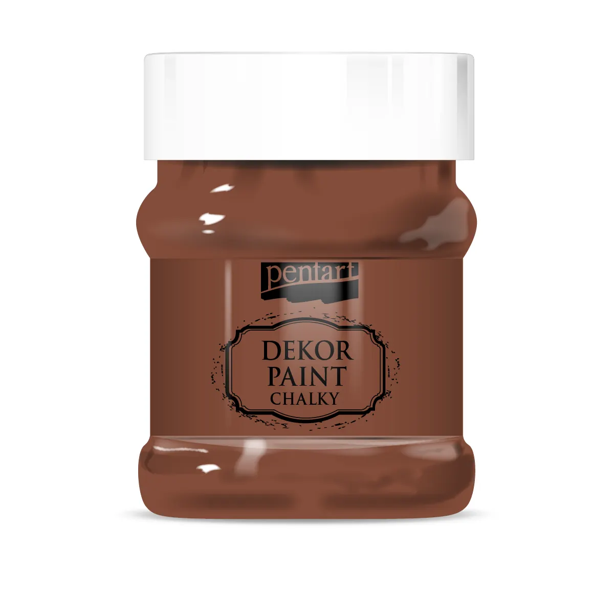 Dekor Paint Chalky 230ml - Brown