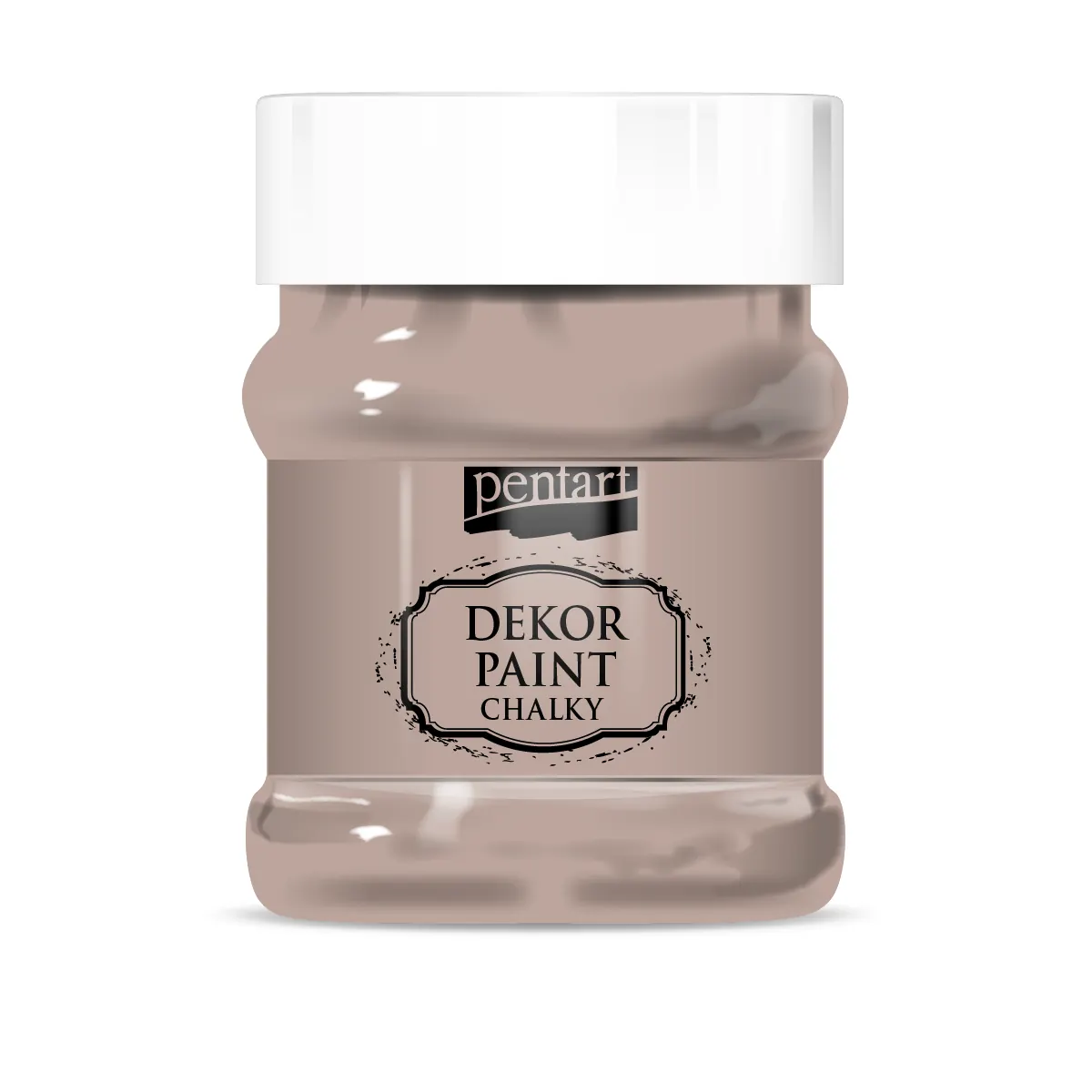 Dekor Paint Chalky 230ml - Vintage Brown