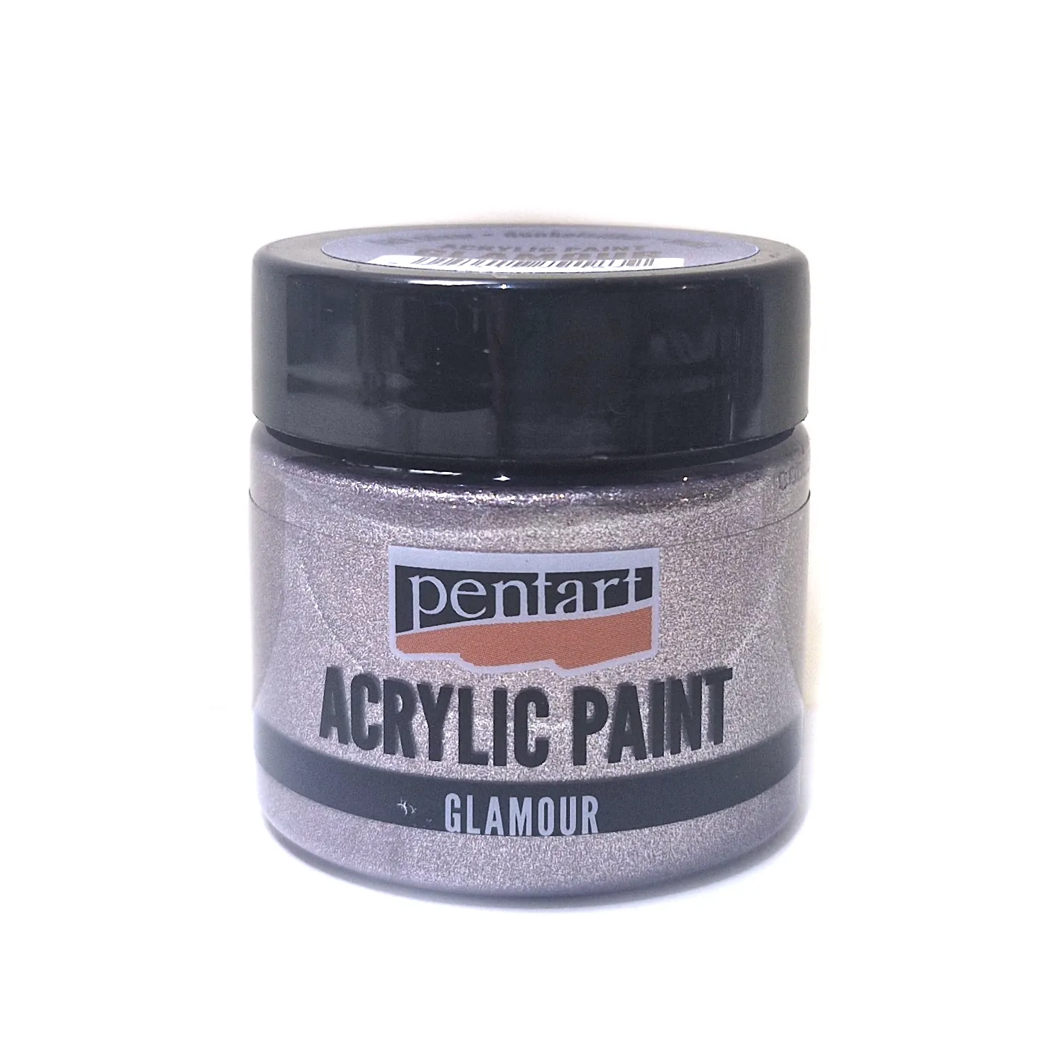 Glamour akryylimaali 50ml - Dark Silver