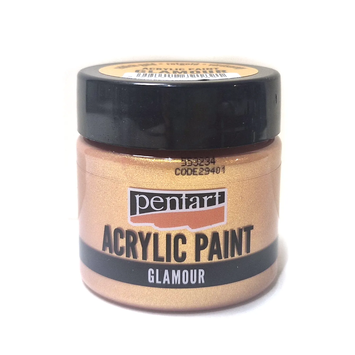 Glamour akryylimaali 50ml - Reddish Gold