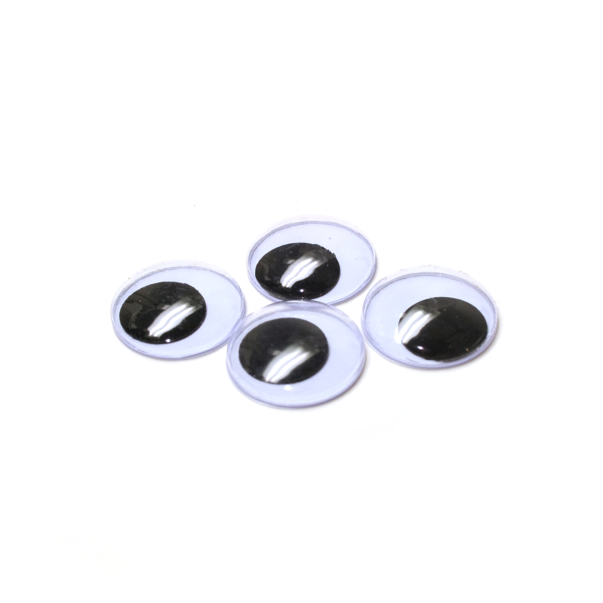 Liikkuva muovisilmä 25mm 10kpl