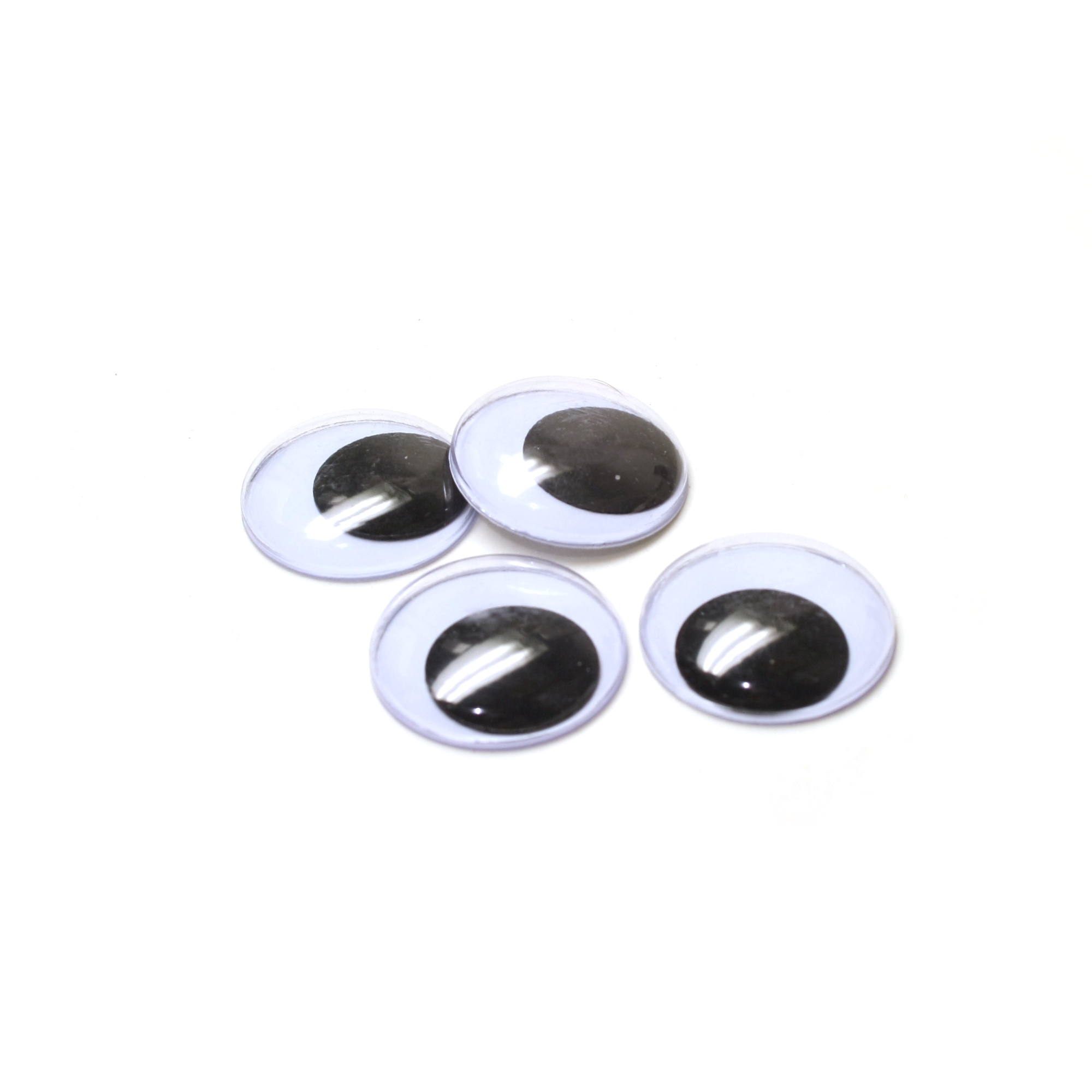 Liikkuva muovisilmä 30mm 10kpl