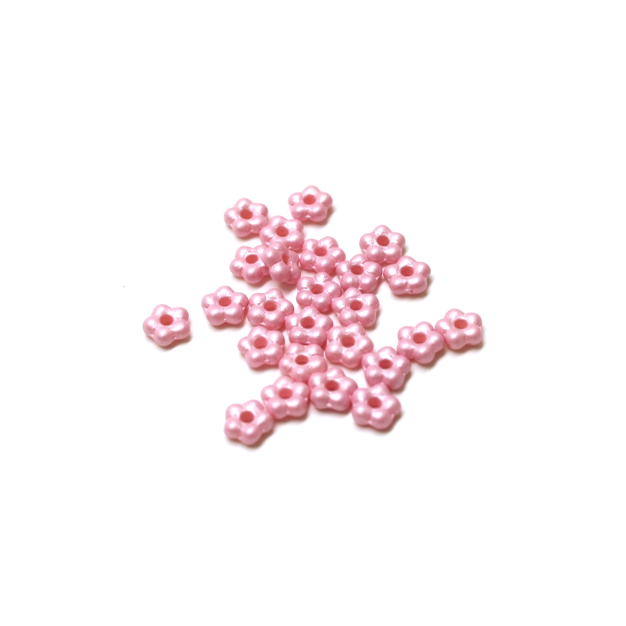 Kukkahelmi 5mm - Sorbet Pink