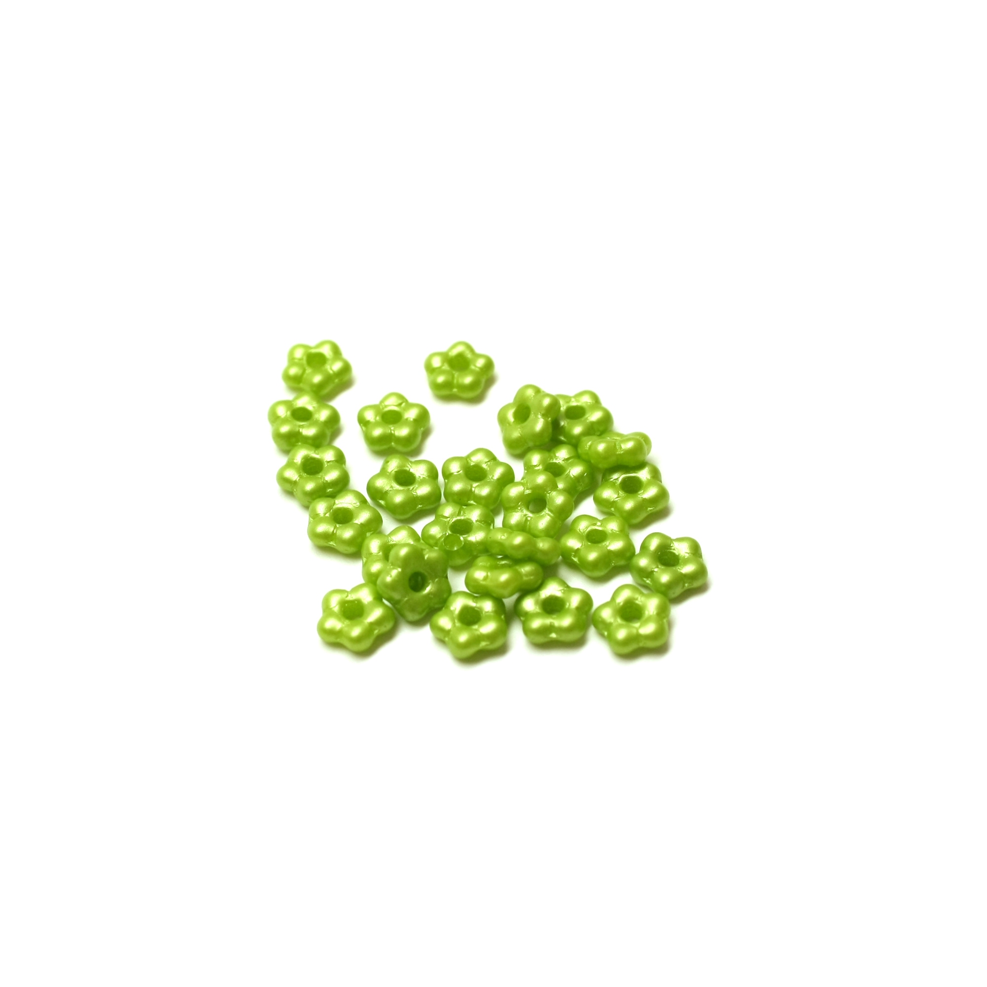 Kukkahelmi 5mm - Light Olive Green