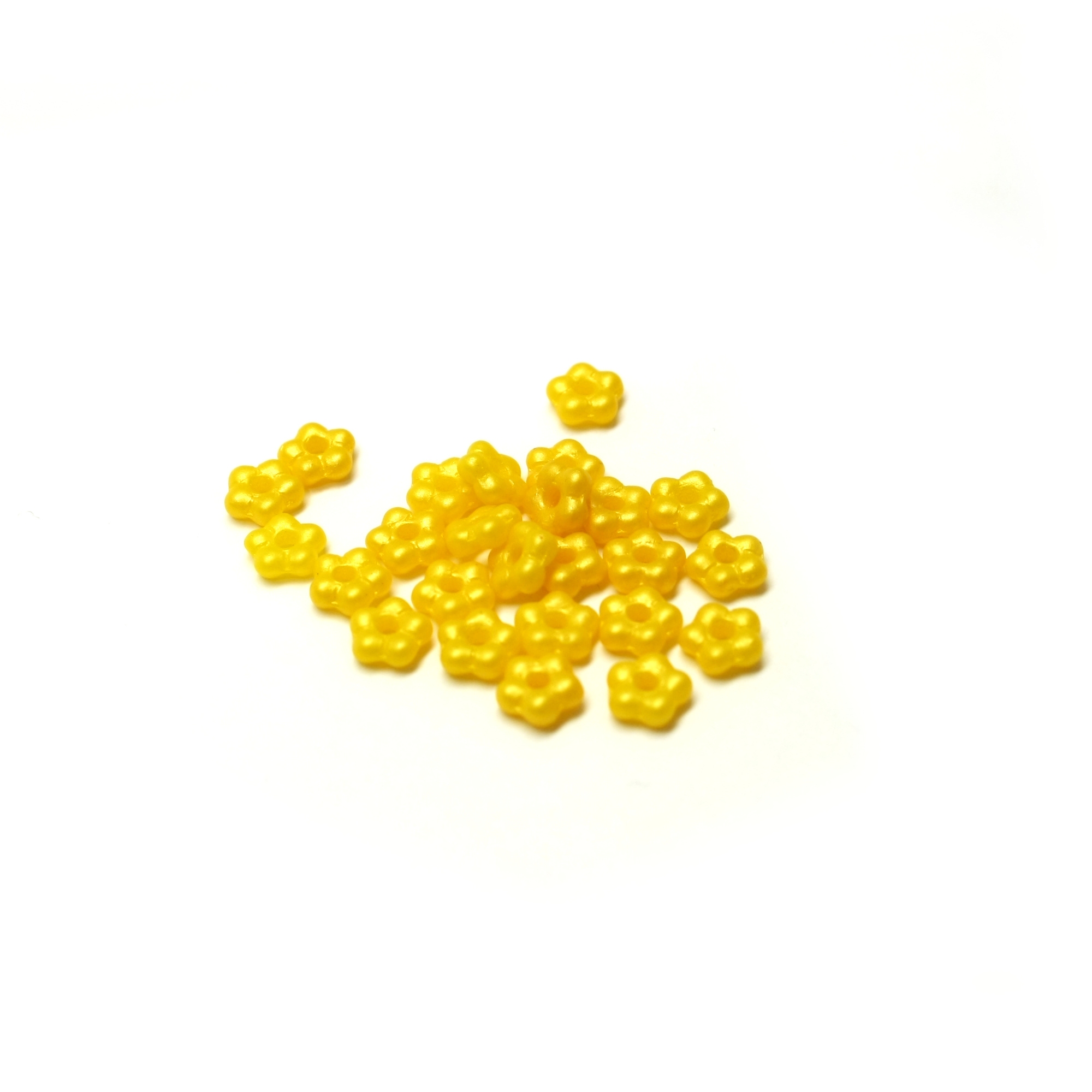 Kukkahelmi 5mm - Ochre Yellow