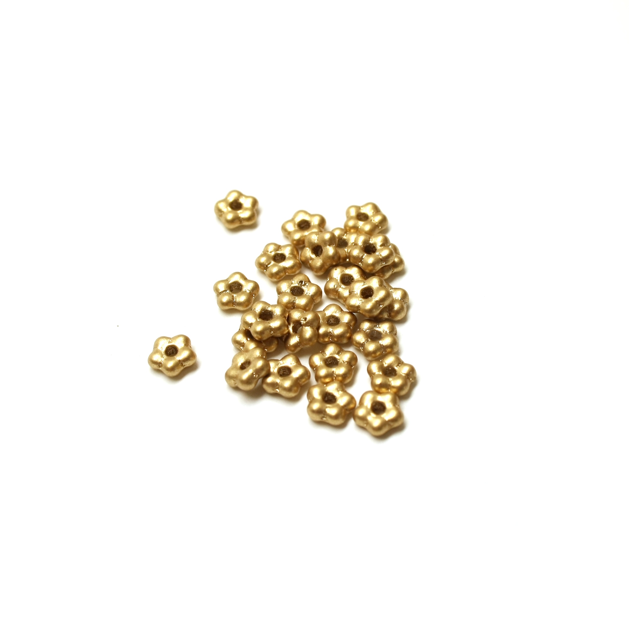Kukkahelmi 5mm - Gold