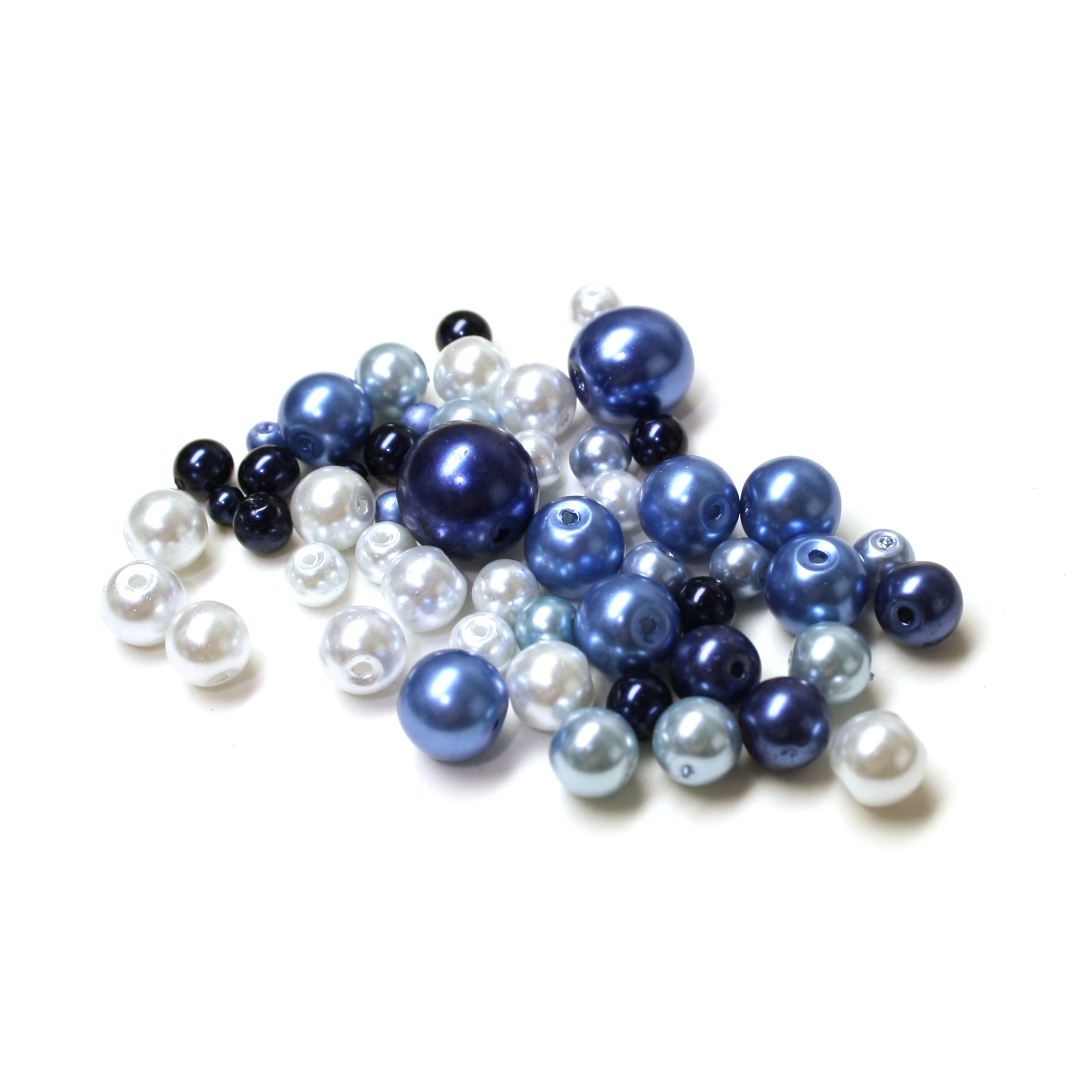 Pearl lasihelmilajitelma - Siniset