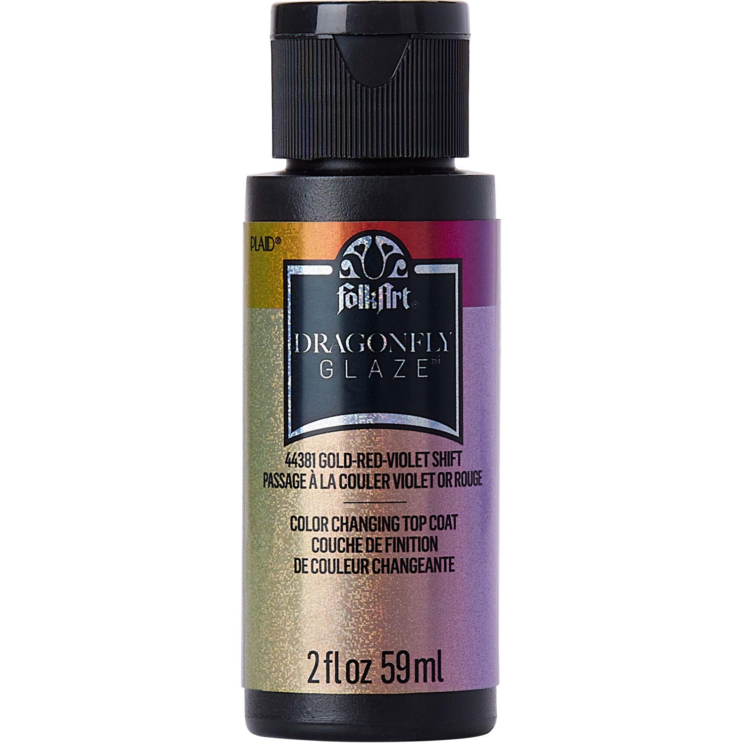 Dragonfly Glaze - Gold-Red-Violet Shift
