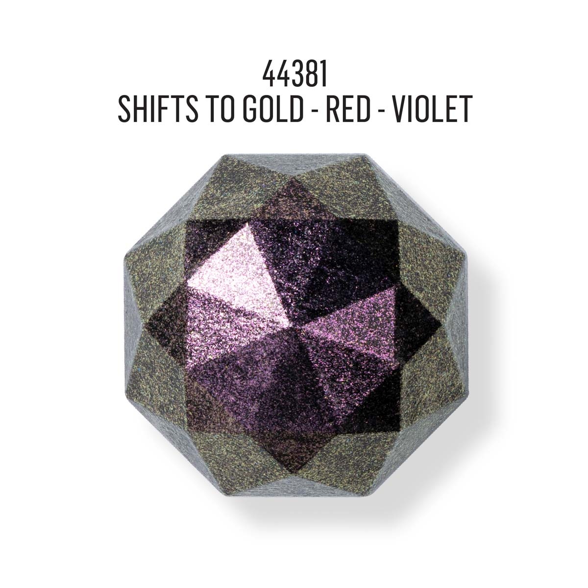 Alternative view of Dragonfly Glaze - Gold-Red-Violet Shift