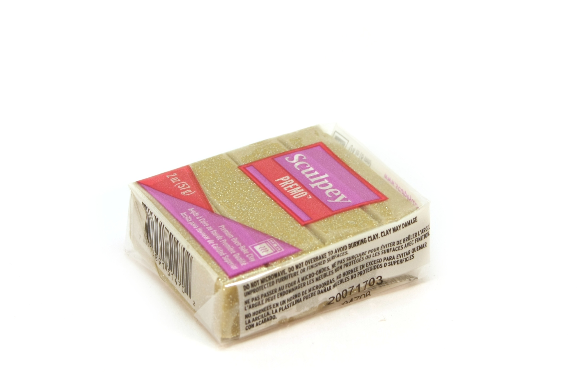 Sculpey Premo - Yellow Gold Glitter