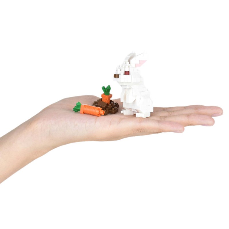 Alternative view of Nanoblock - Rabbit
