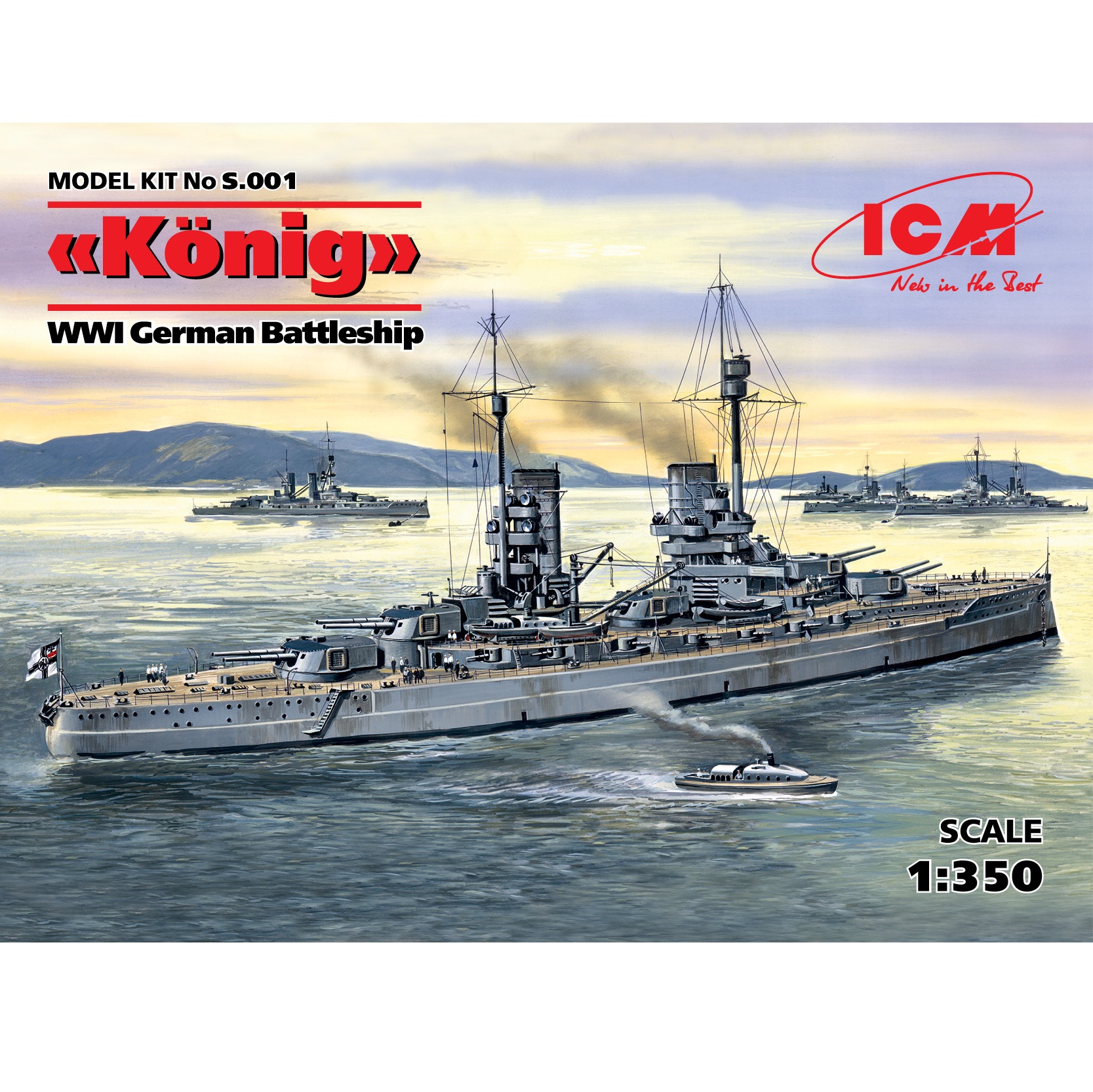 SMS König 1:350
