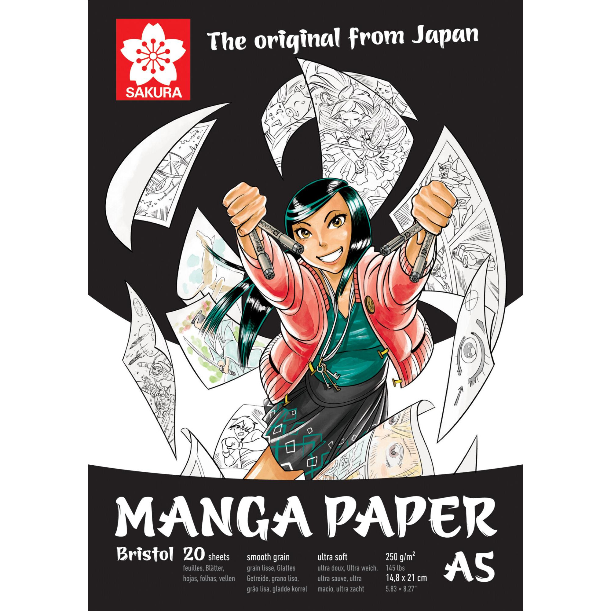 Manga Paper - Valkoinen