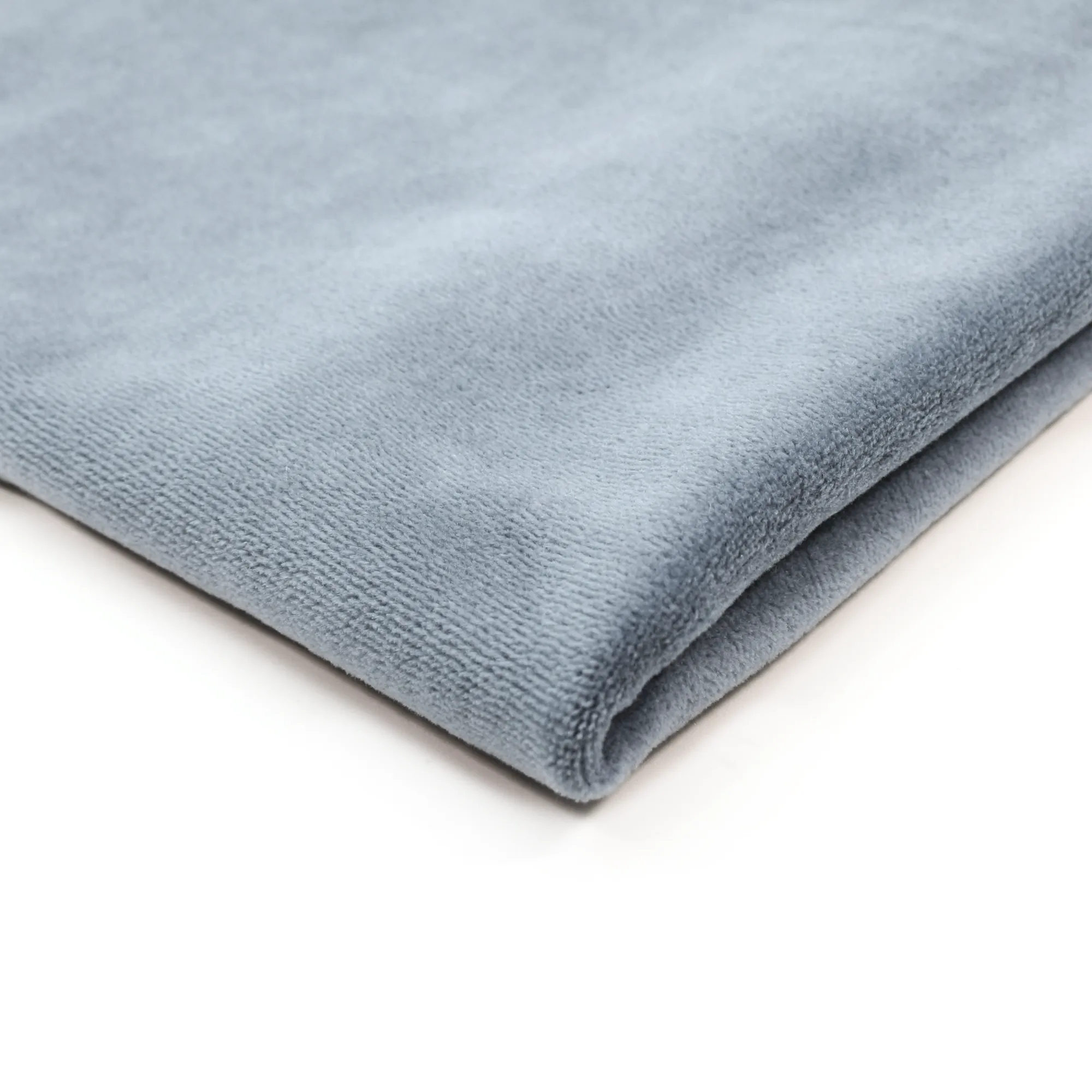 Samettitrikoo n.40x50cm - Murrettu sininen