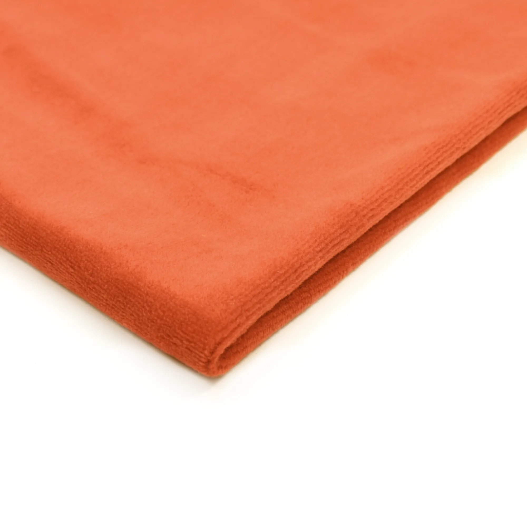 Samettitrikoo n.40x50cm - Terrakotta