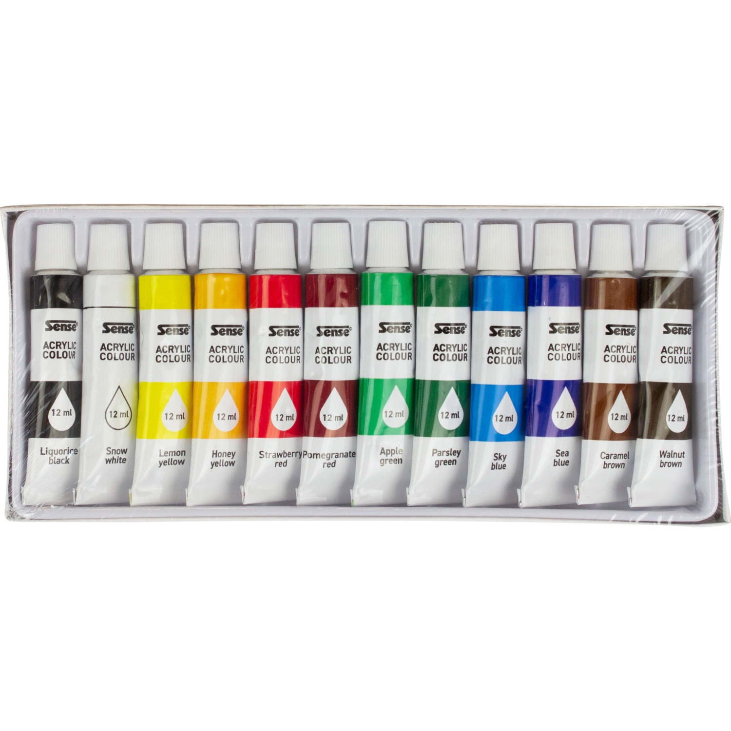 Alternative view of Sense Akryylivärit 12x12ml