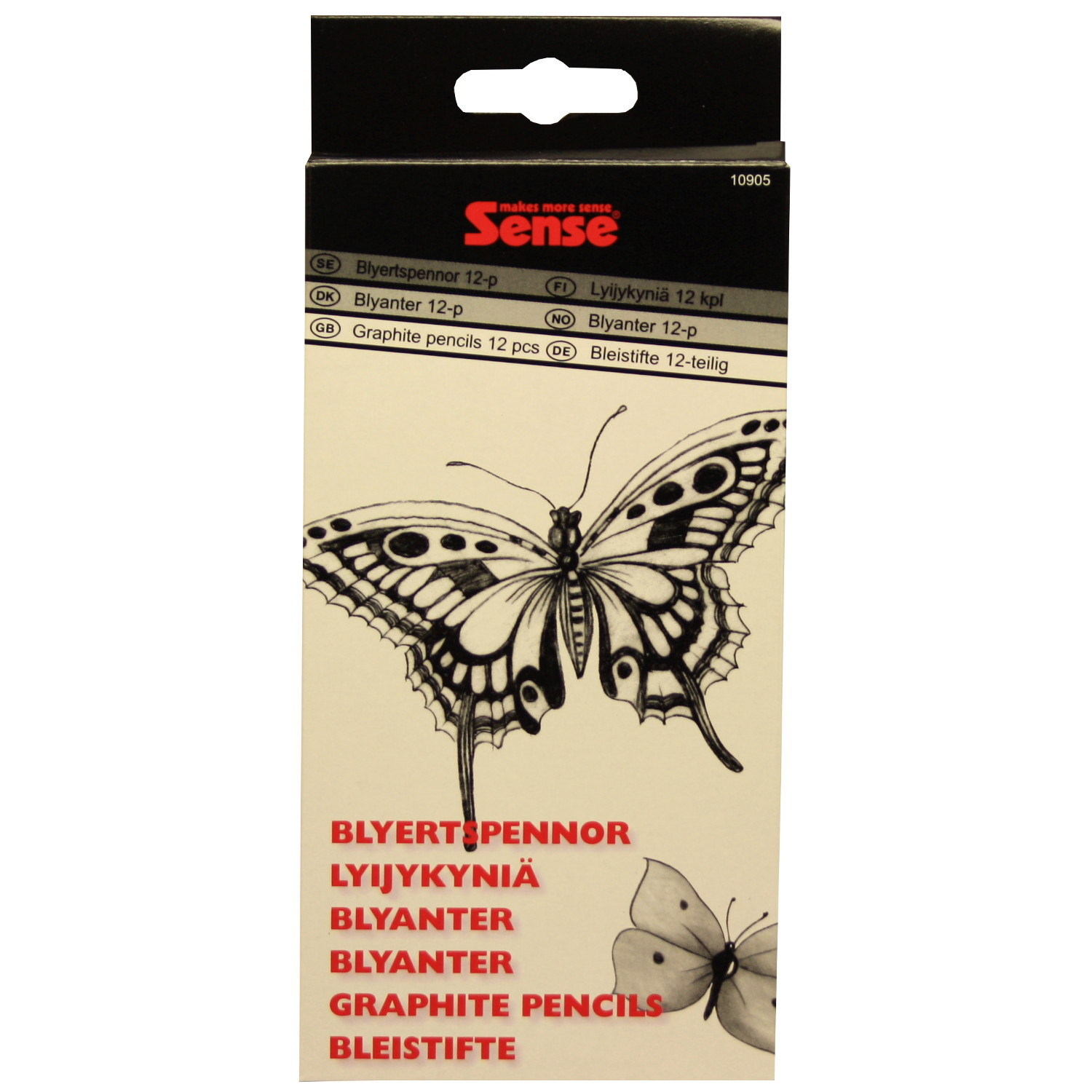 Lyijykynä lajitelma 12kpl