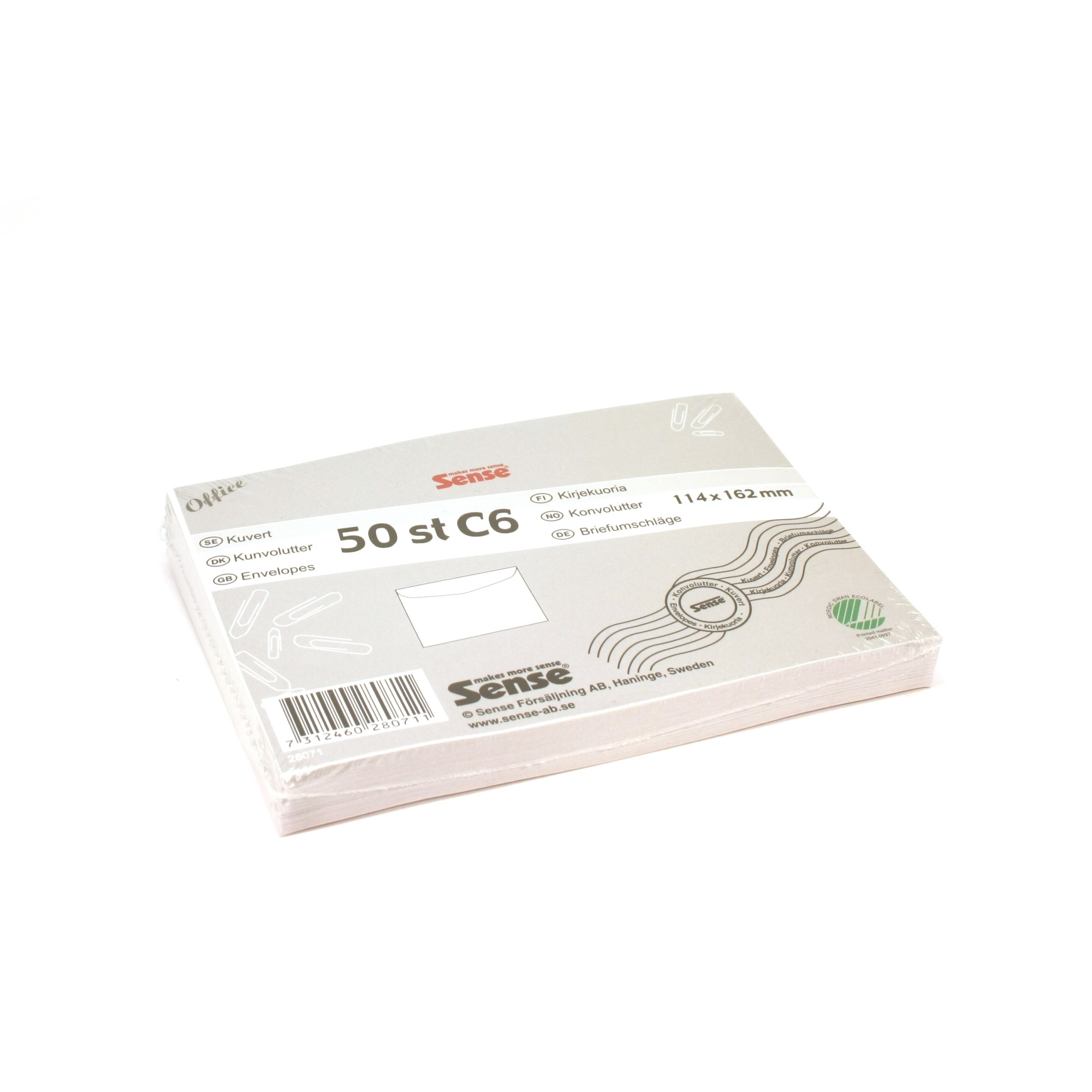 Toimisto kirjekuoret - Valkoinen