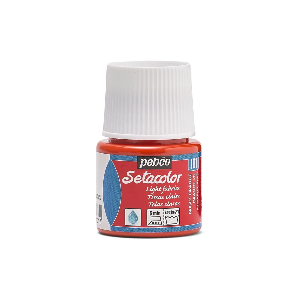Setacolor Light Fabrics kangasväri 45ml - 101 Vivid Orange