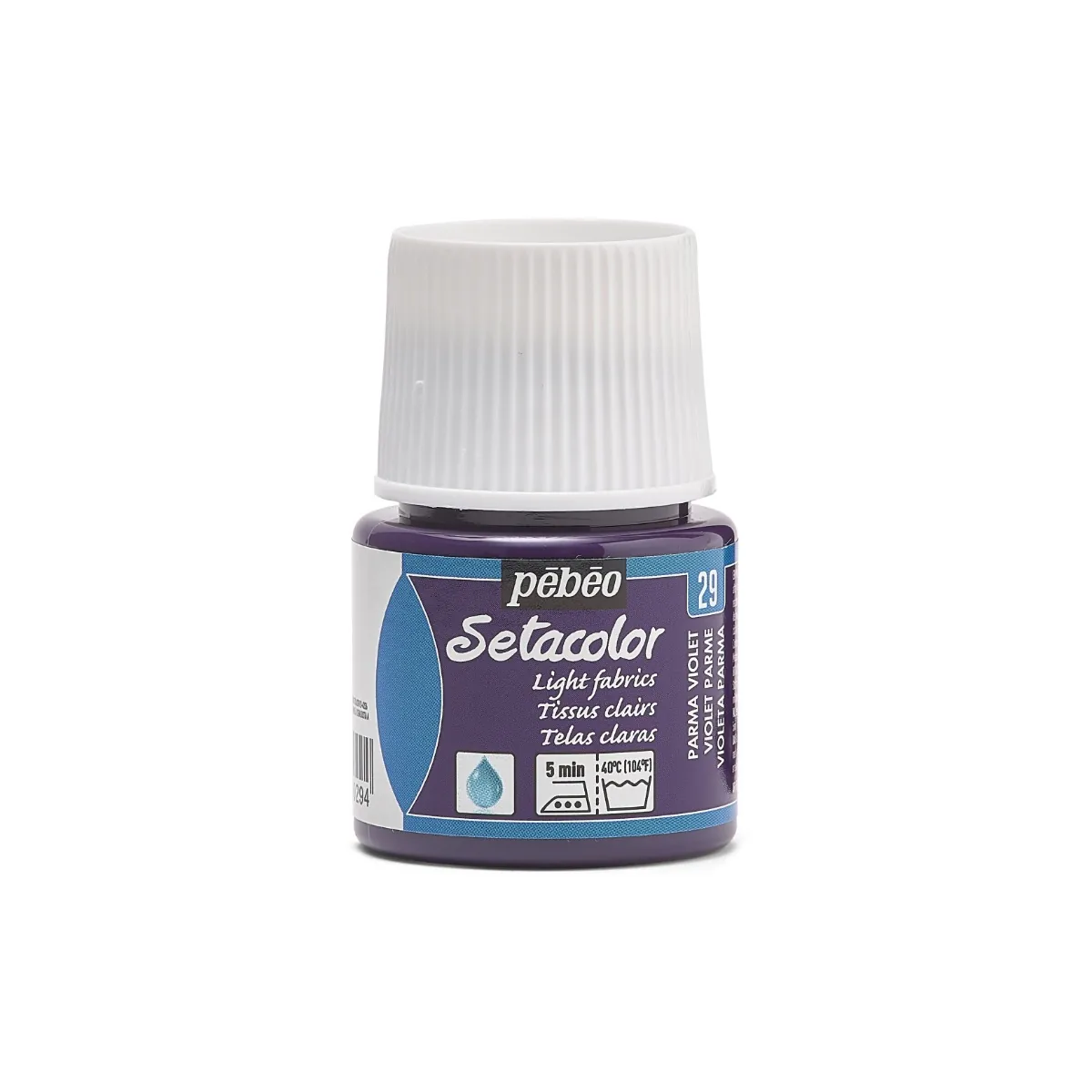 Setacolor Light Fabrics kangasväri 45ml - 29 Parma Violet