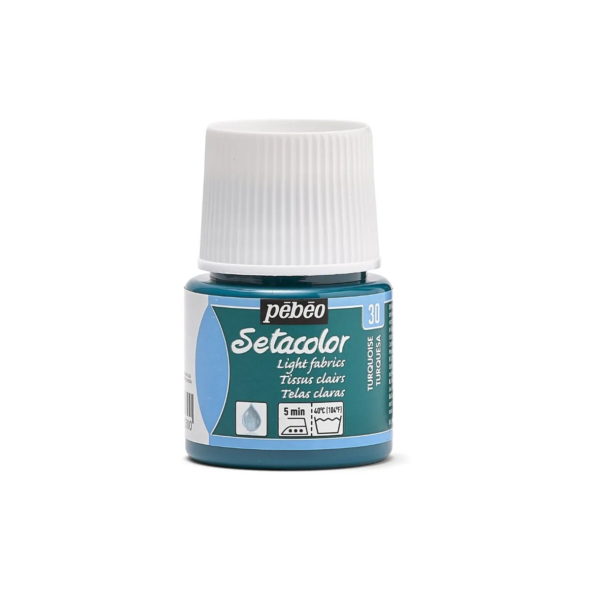 Setacolor Light Fabrics kangasväri 45ml - 30 Turquoise