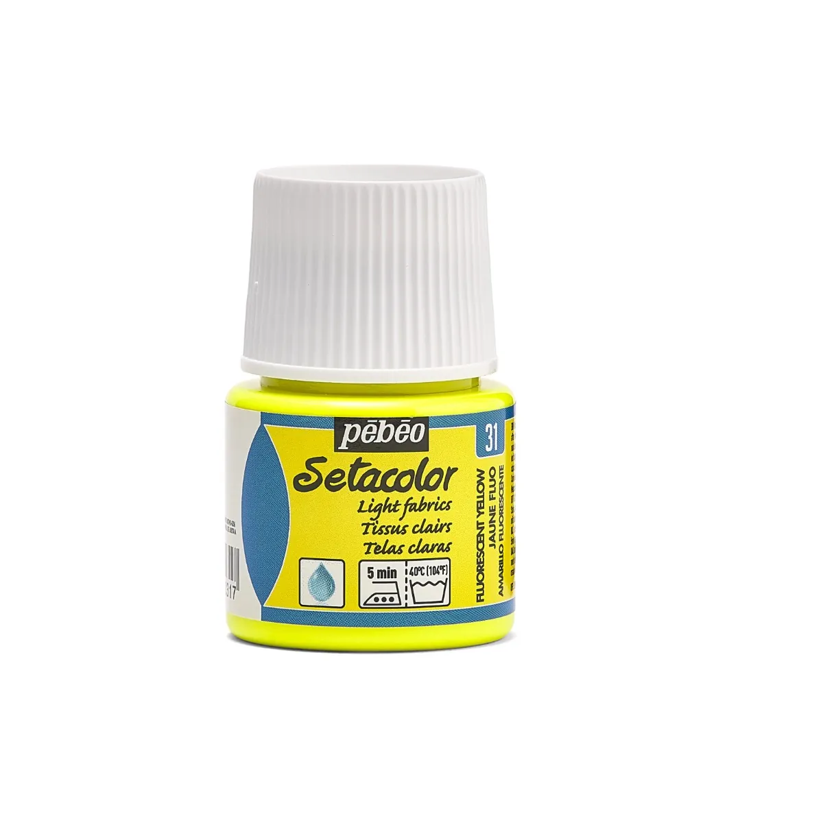 Setacolor Light Fabrics kangasväri 45ml - 31 Fluo Yellow
