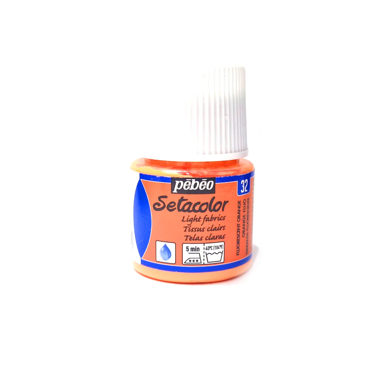 Setacolor Light Fabrics kangasväri 45ml - 32 Fluo Orange