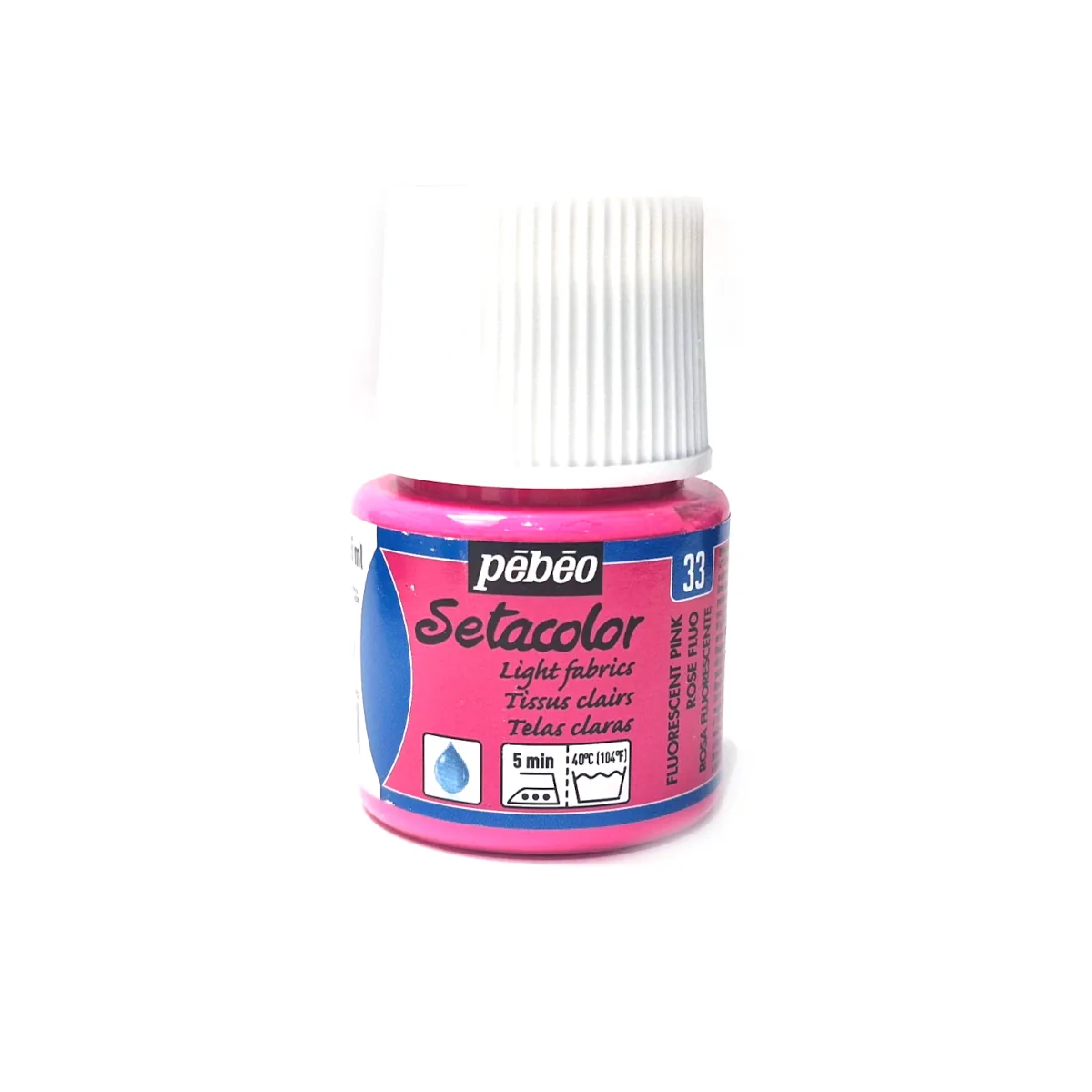 Setacolor Light Fabrics kangasväri 45ml - 33 Fluo Pink