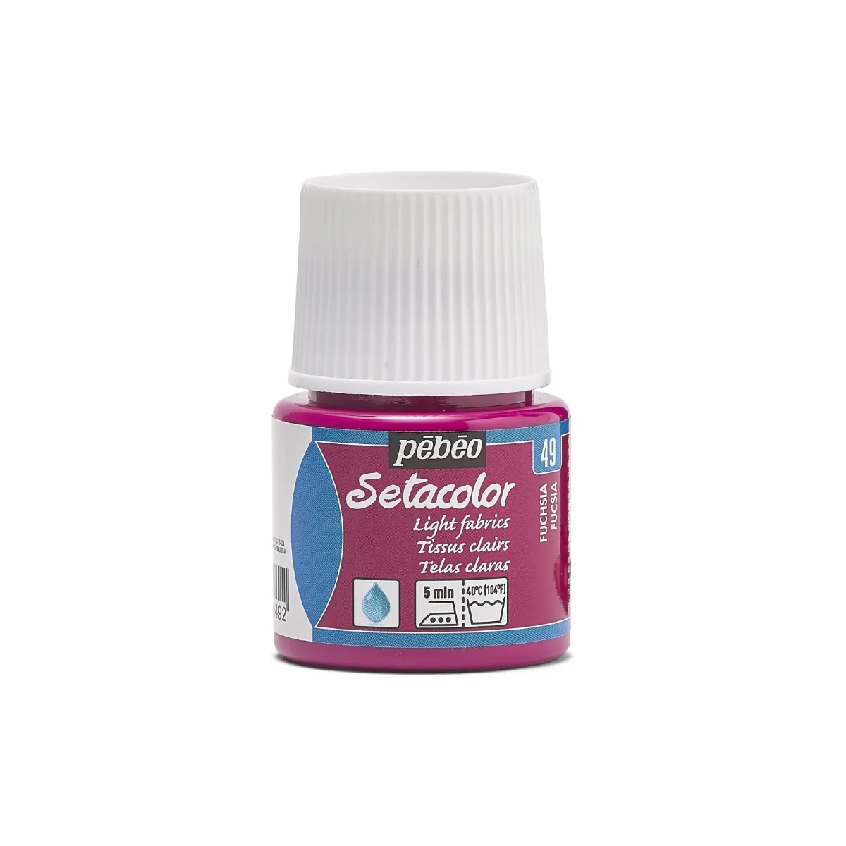 Setacolor Light Fabrics kangasväri 45ml - 49 Fuchsia