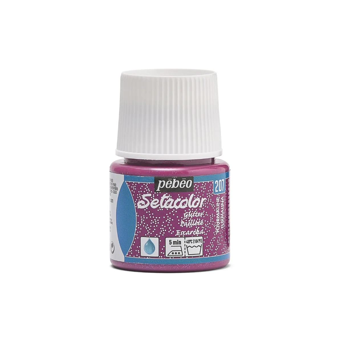 Setacolor Opaque kangasväri 45ml - 207 Glitter Turmaline