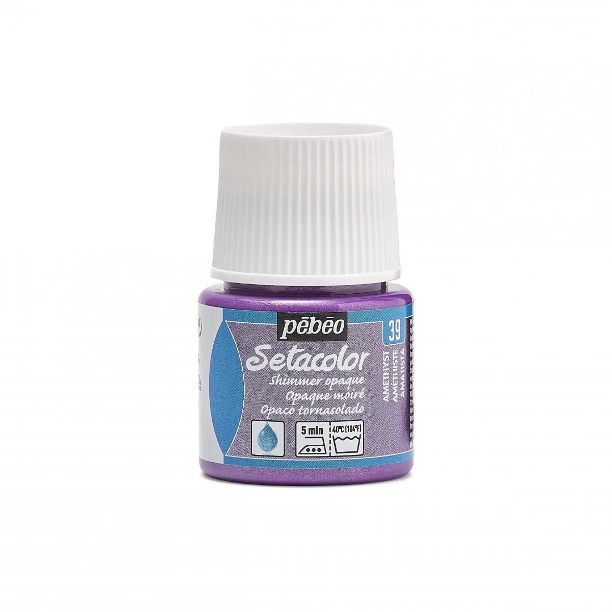 Setacolor Opaque kangasväri 45ml - 39 Shimmer Amethyst